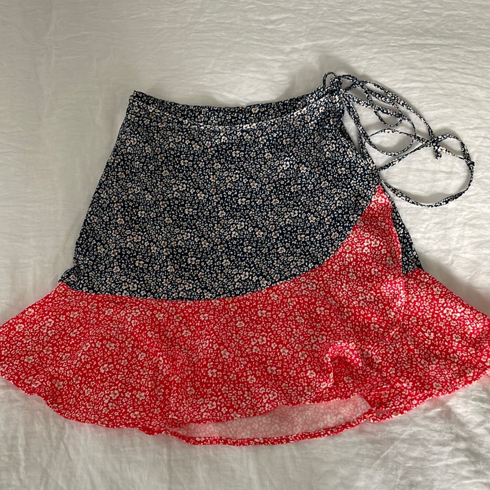 Summersalt wrap skirt